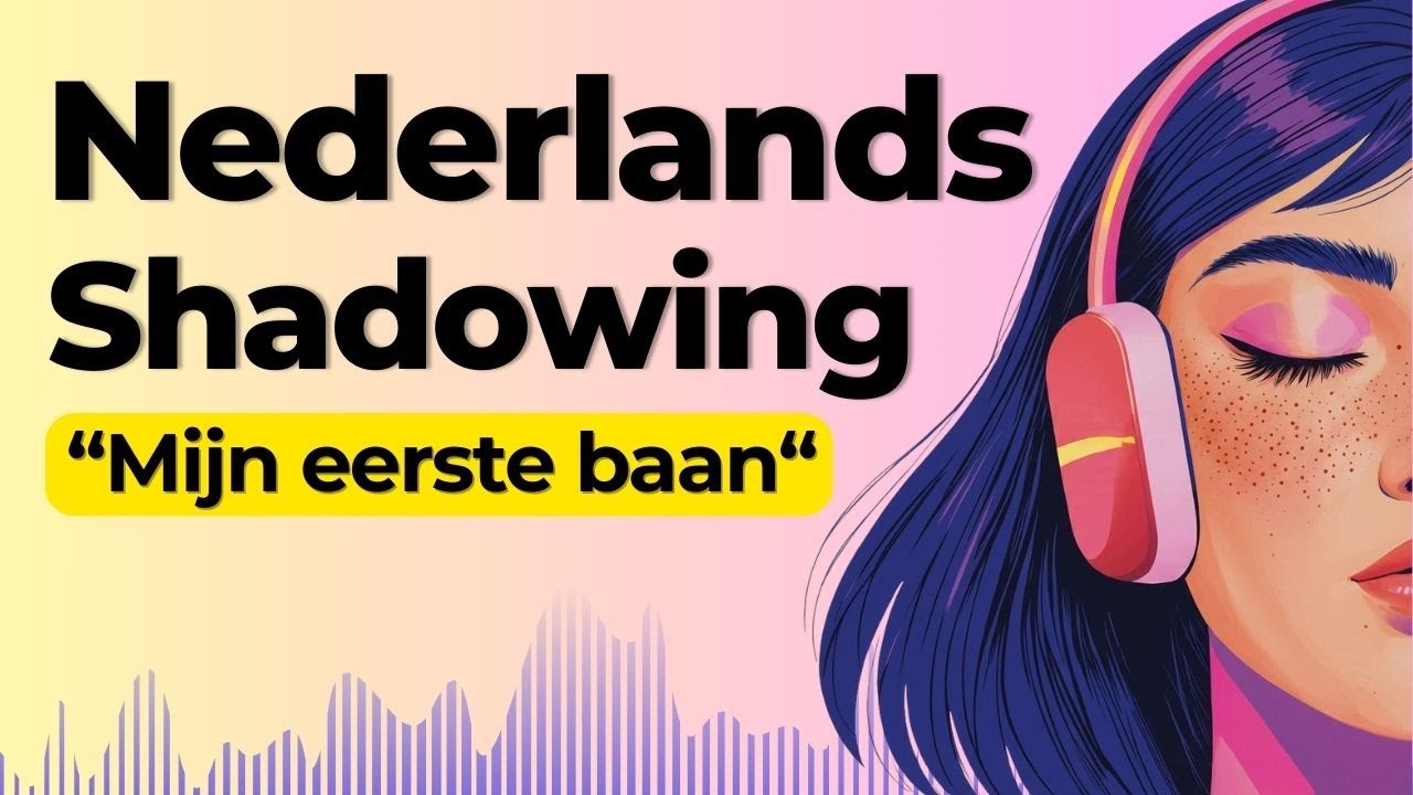 Dutch Job Interview Basics | Shadowing Dutch Speaking Practice