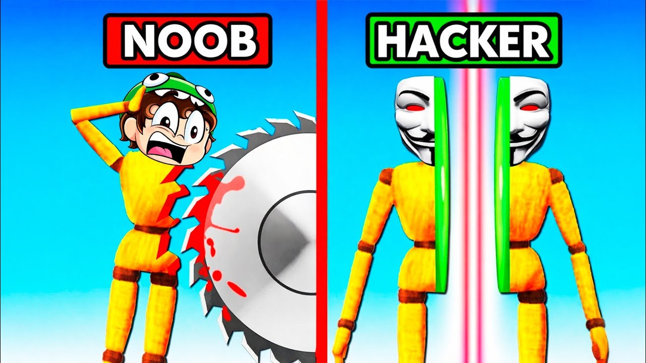 SIMULADOR DE PROBAR EXPERIMENTOS EXTREMOS | Ragdoll Break | Dylan Juega