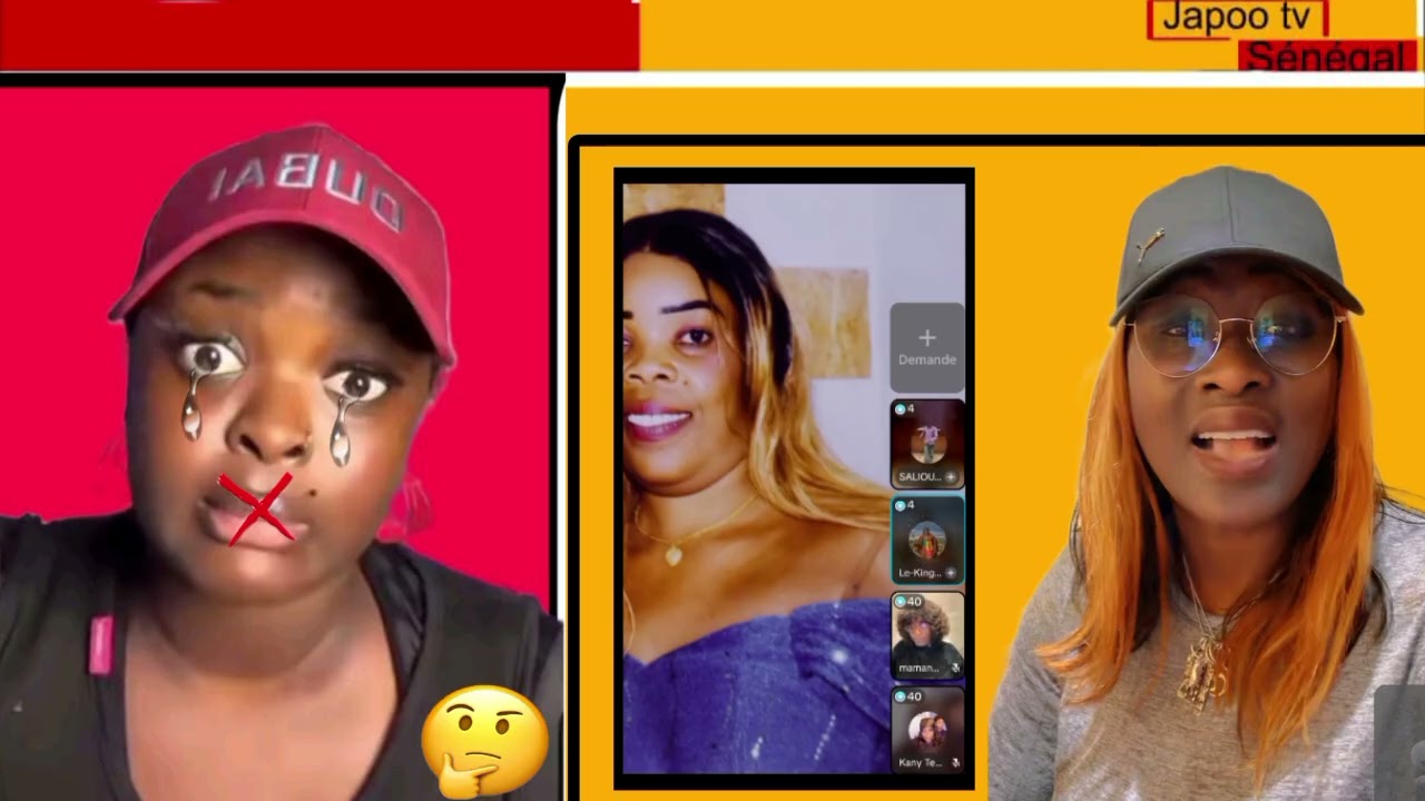 Urgent⛔Allahou Akbar🫢🫢 maman diatta et rox déshabille Awoukh kitty presque toute nue yow sa yaye...