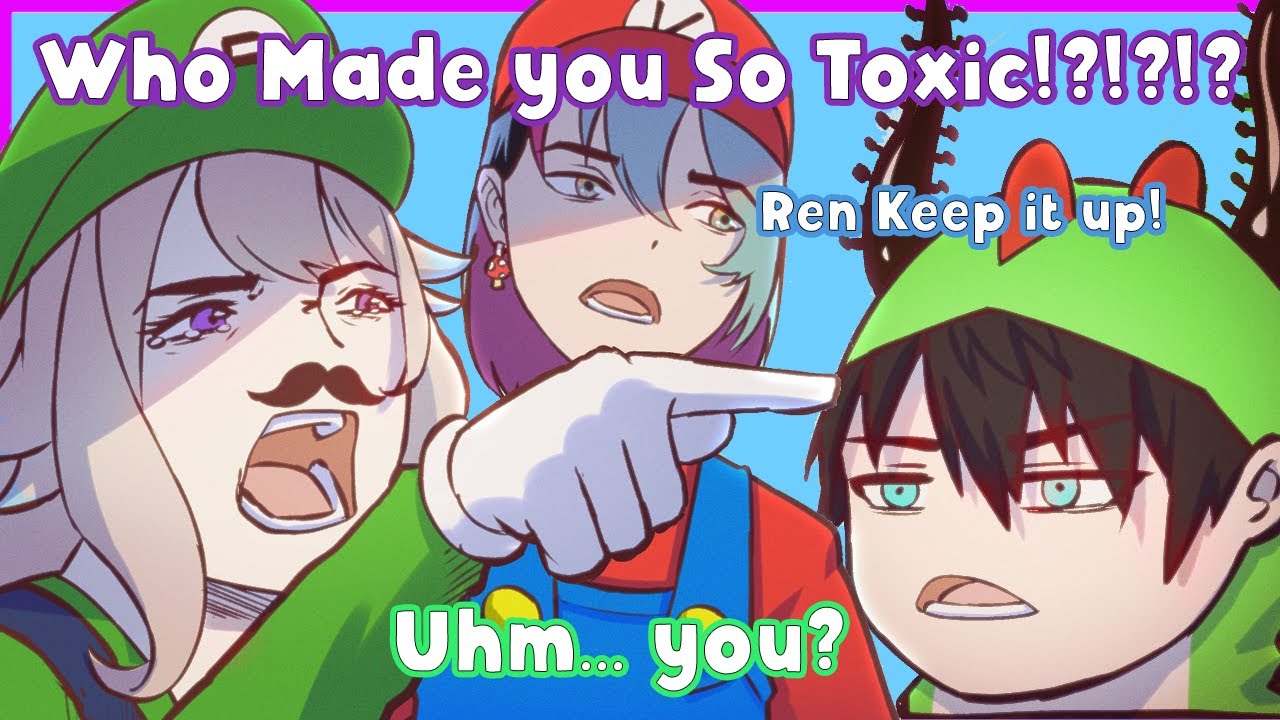 Ren's Toxic Arc Malded Enna so Hard she Remixed Blue Sugar [NIJI EN]
