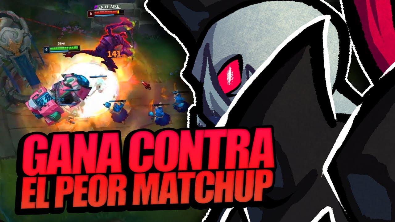 TE ENSEÑO CÓMO GANAR CONTRA EL PEOR MATCH DE SION | League of Legends