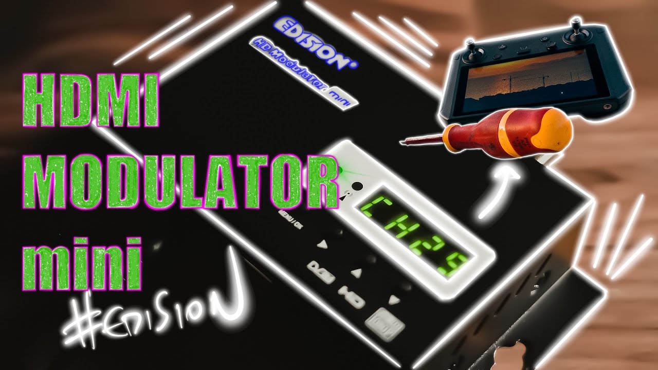 EDISION HDMI Modulator Mini | Εγκατάσταση και Tips