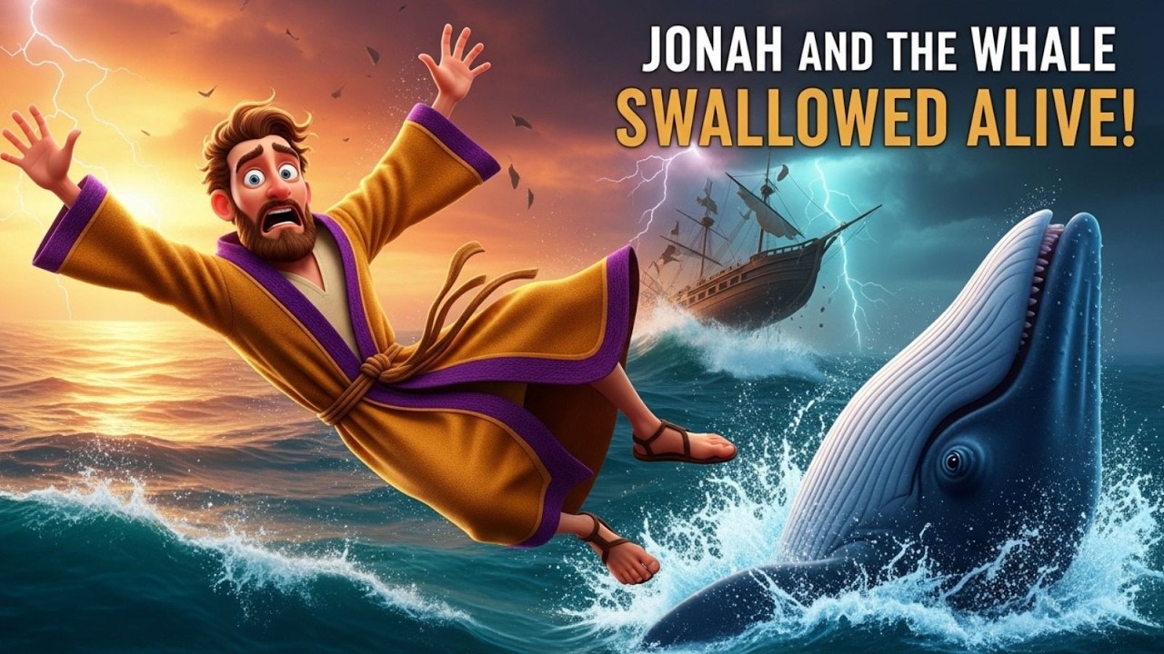 Jonah and the Whale: The Prophet Who Ran From God | Bible Story