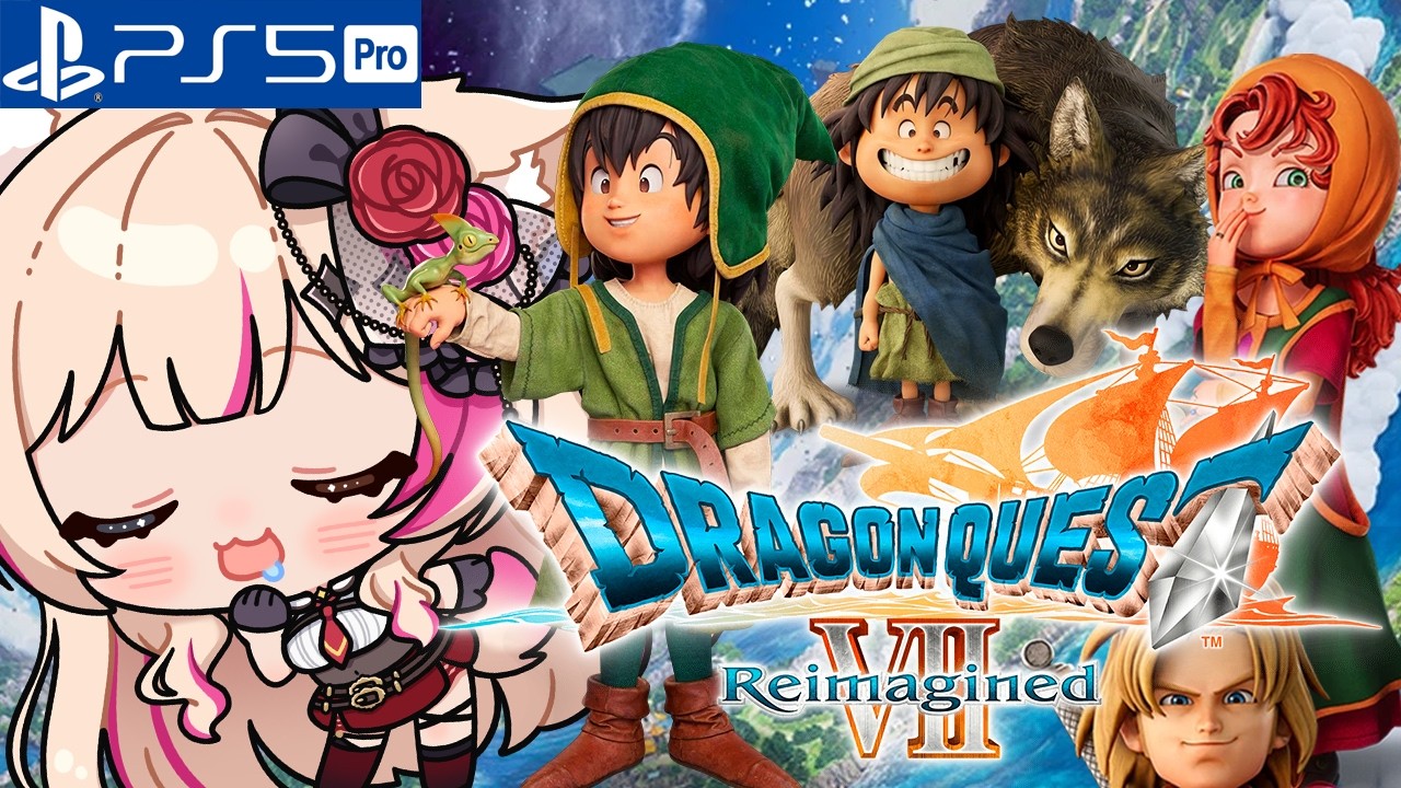 【ドラゴンクエストVII Reimagined／PS5版】DQ7！砂漠だ！ドラクエ7リメイク！【紅羽ミトラ/Vtuber】