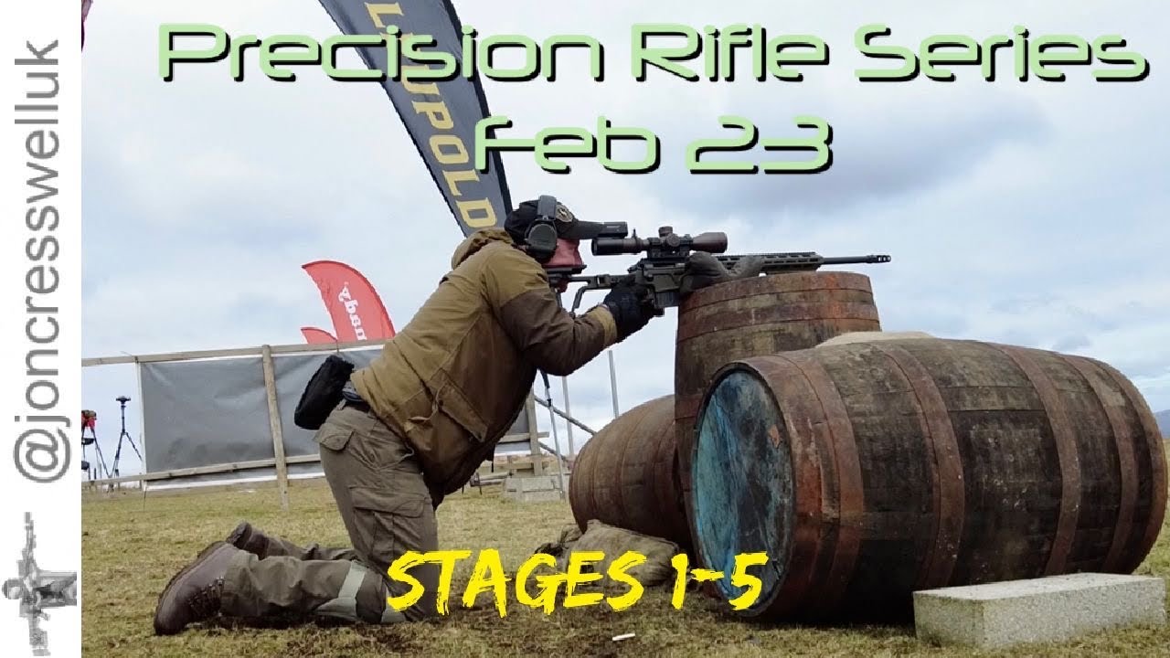 Precision RIFLE series - stage 1-5 shooting