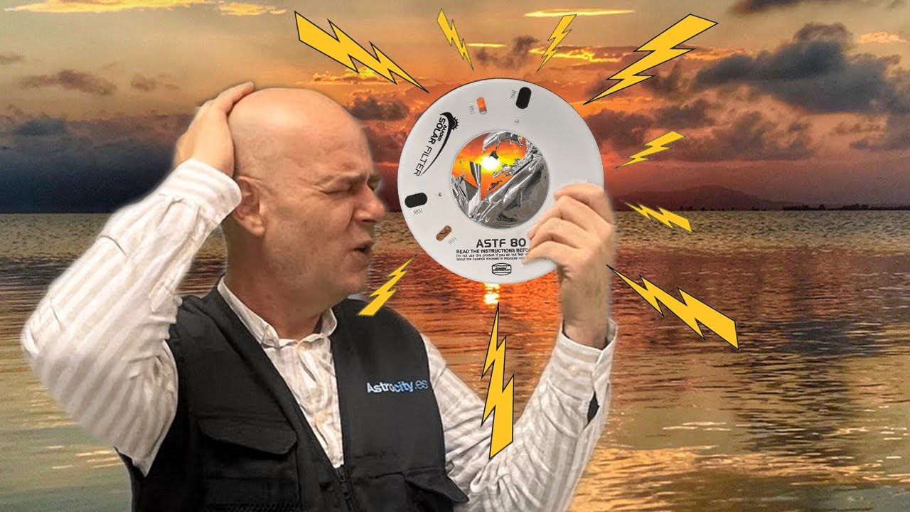 Cómo cambiar la lámina de un filtro solar Baader para telescopios