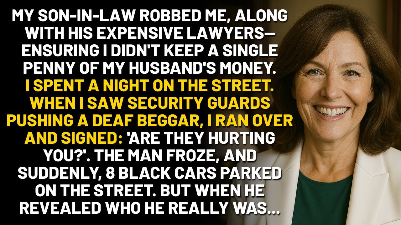 She Saw Security Guards MOCK a DEAF BEGGAR — Until She Spoke to The Him Through SIGN LANGUAGE.