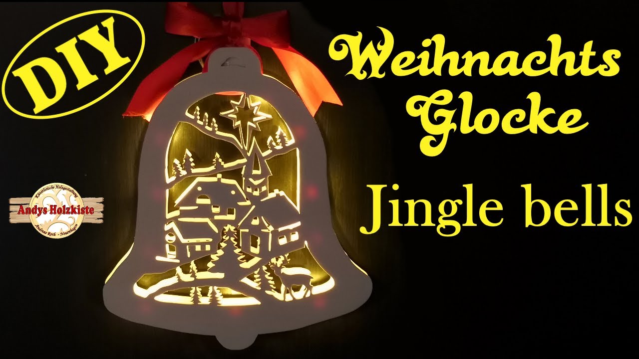 Scroll saw project | Weihnachtsglocke selber machen | Christmas decoration