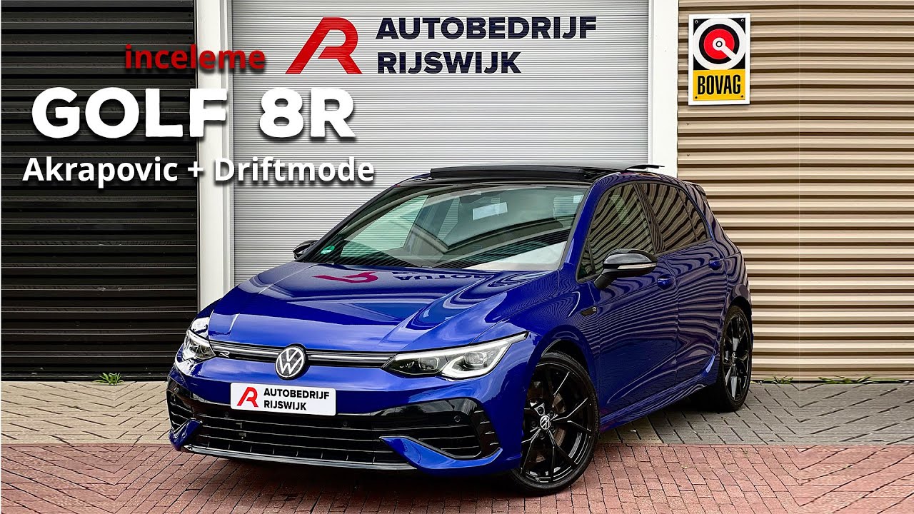 Gırtlak Dolu VW Golf 8R Akrapovic Egzoz - Üretilmiş En İyi Golf Bu Mu? İnceleme + Launch Control