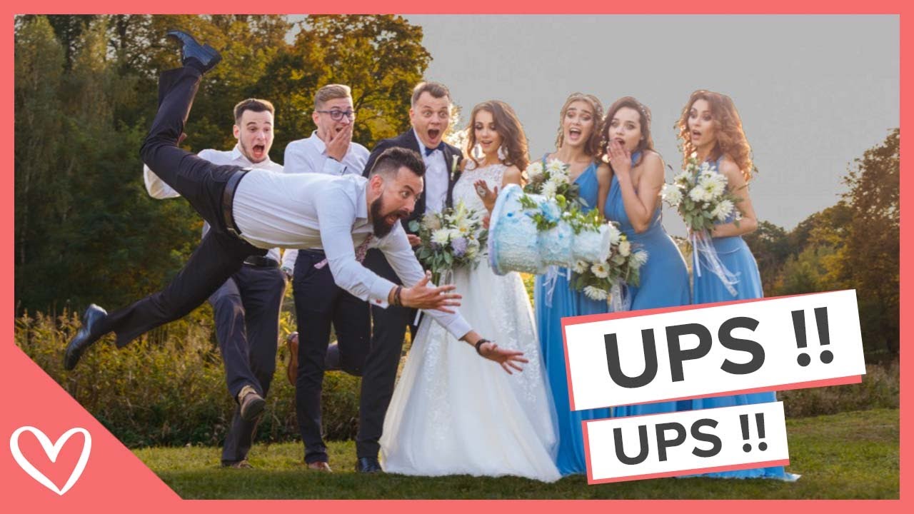 Ca&iacute;das divertidas en Bodas 😂