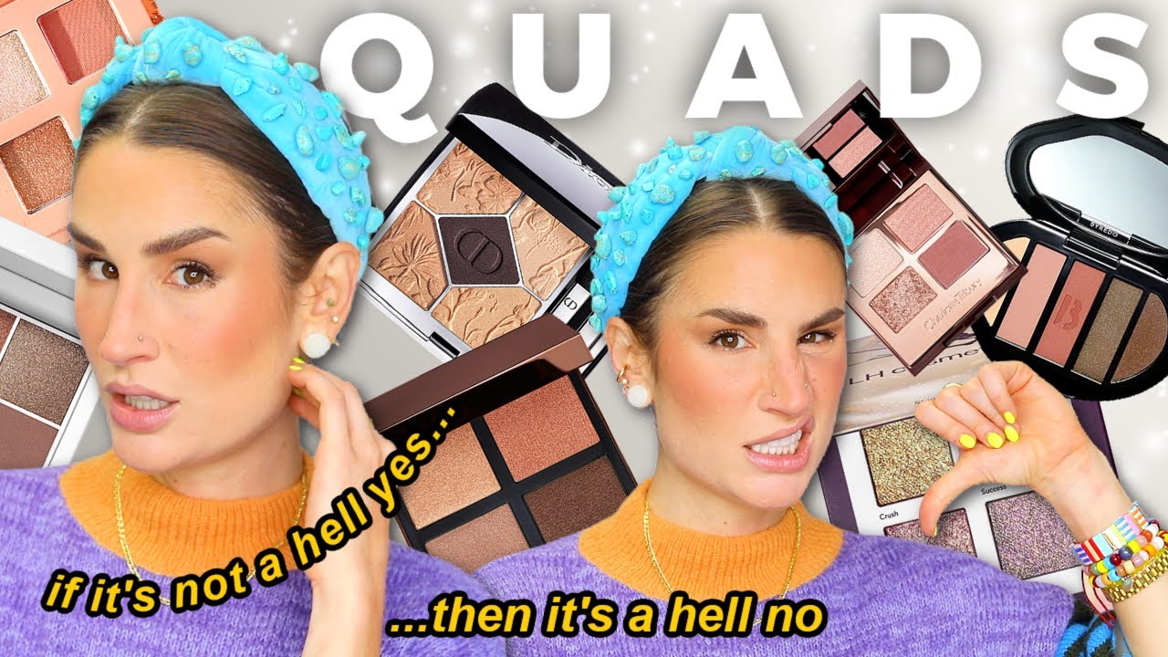 LUXURY EYESHADOW QUADS CAN GO SO WRONG, SO EASILY...