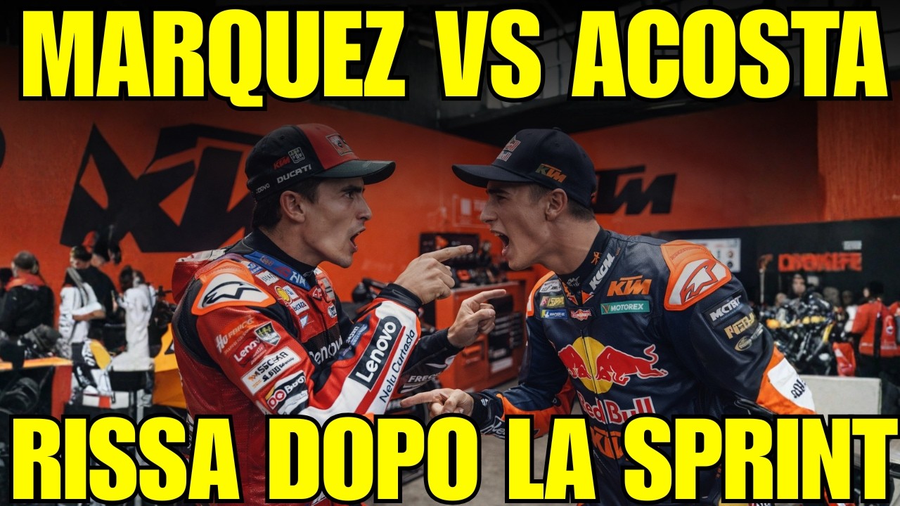 SCINTILLE MÁRQUEZ-ACOSTA: La penalità che cambia la MotoGP 2026