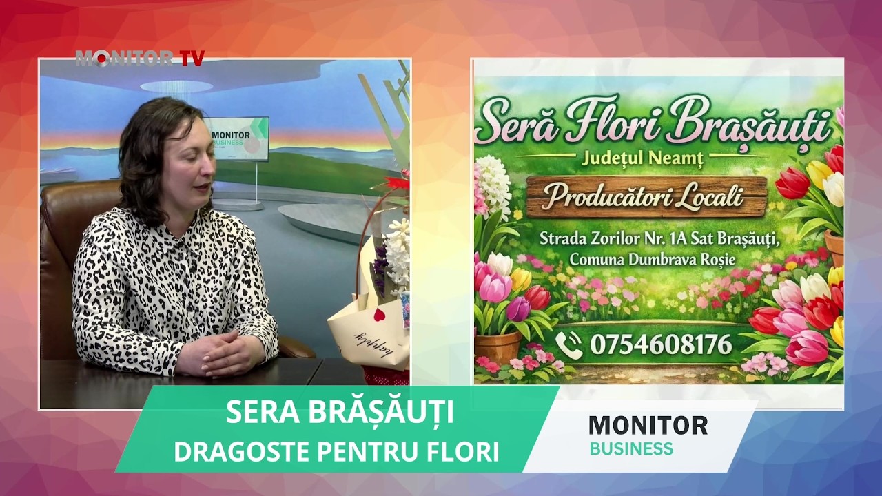 SERA BRASAUTI, DRAGOSTE PENTRU FLORI - Invitat ANA MARIA LOREDANA ZABULICĂ