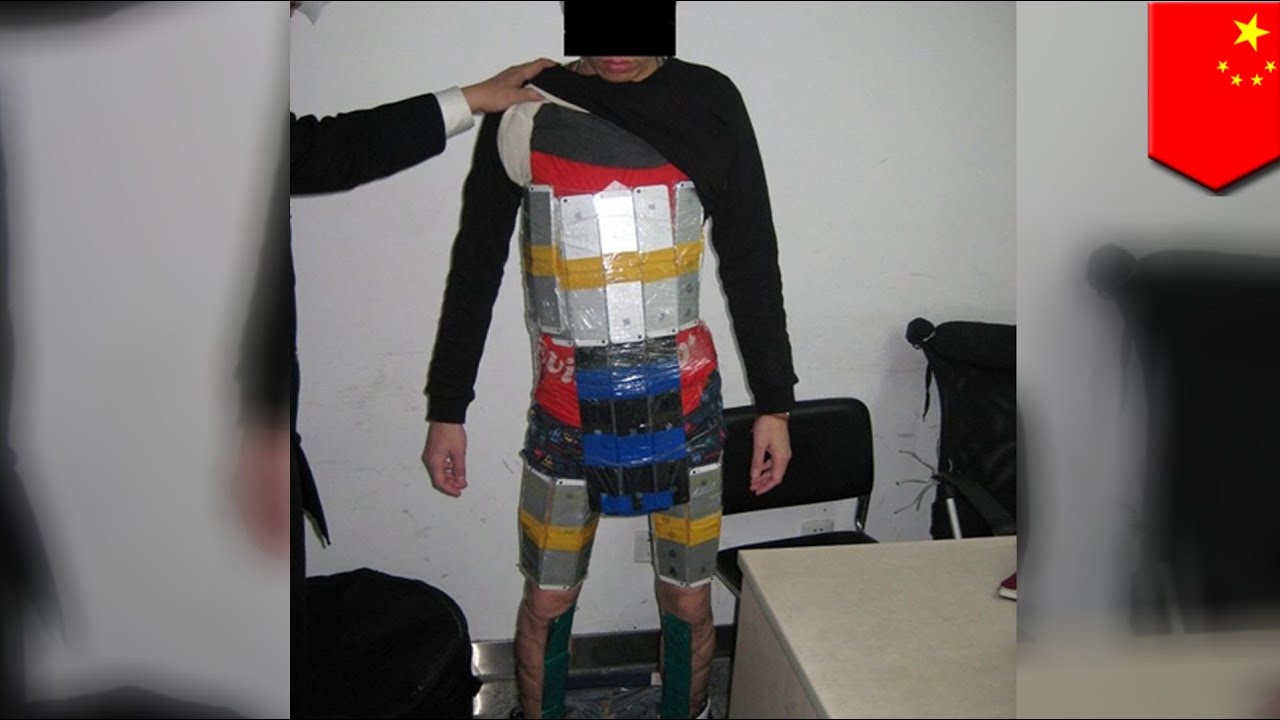 iPhone 6 China: man straps 94 phones to body, stopped by border customs