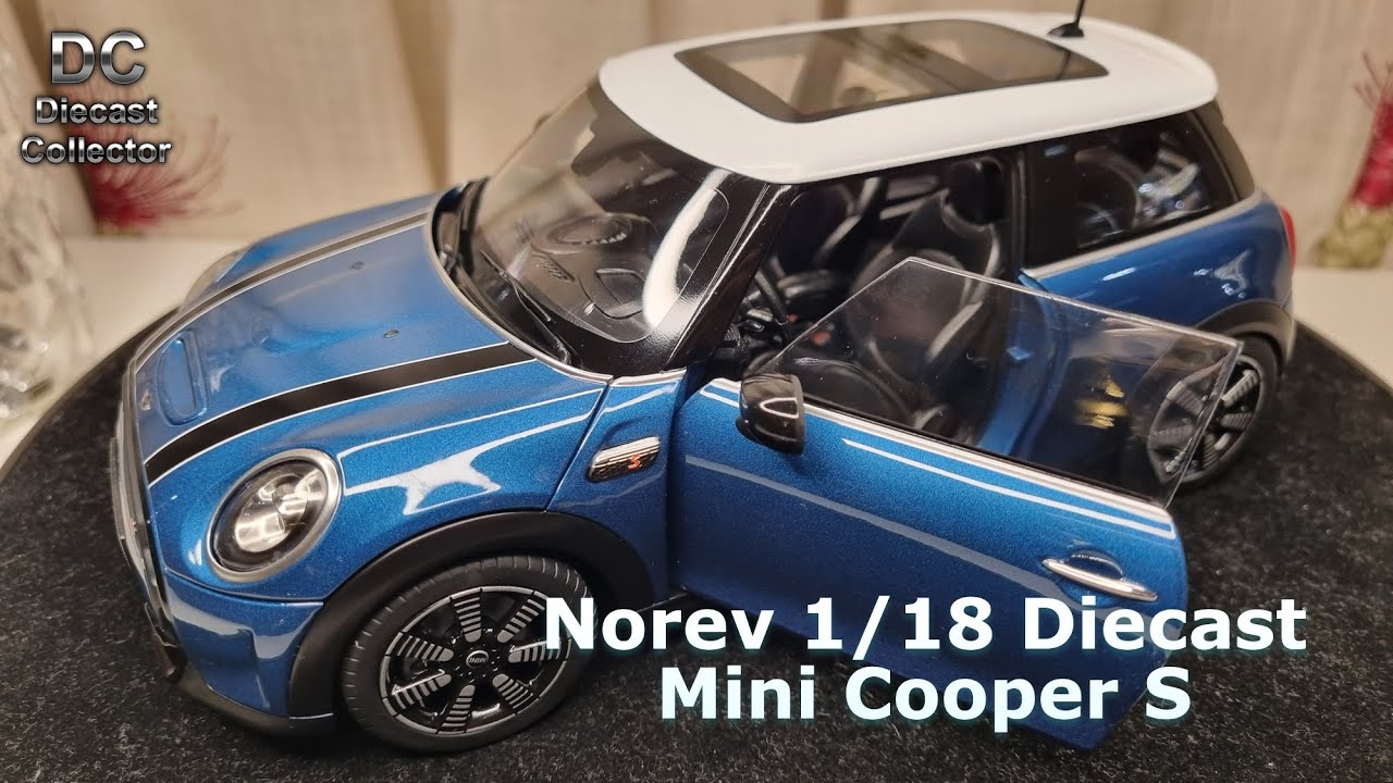 Cute Little Norev - Mini Cooper S - 1/18 Diecast