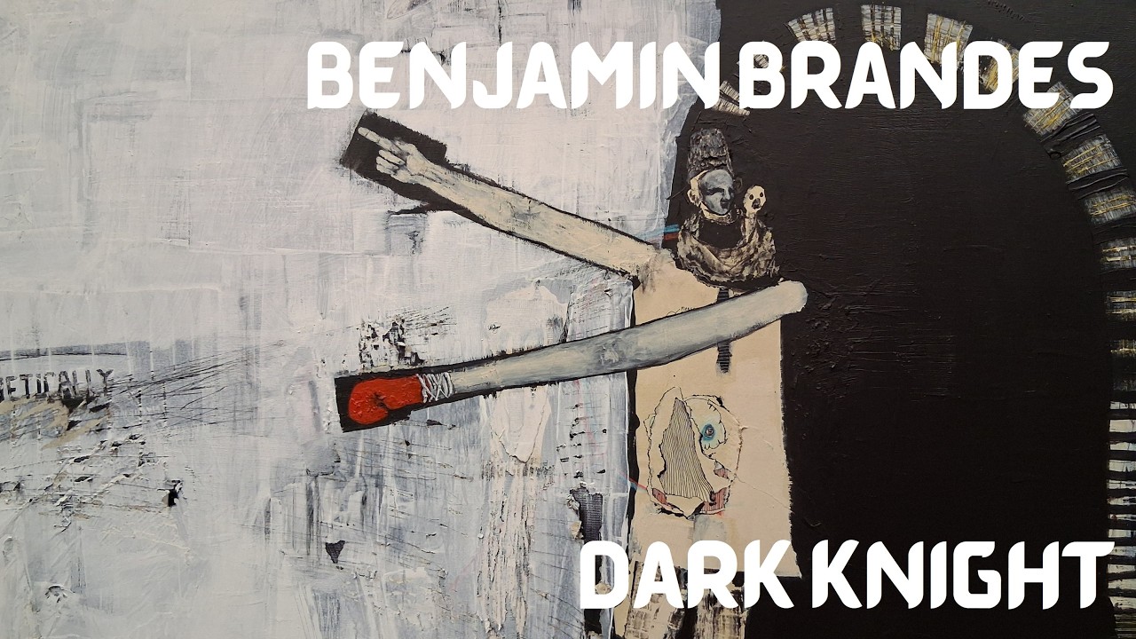 paintings morph melancholy and darkness into creative flow by Benjamin Brandes @ The Cultch Gallery