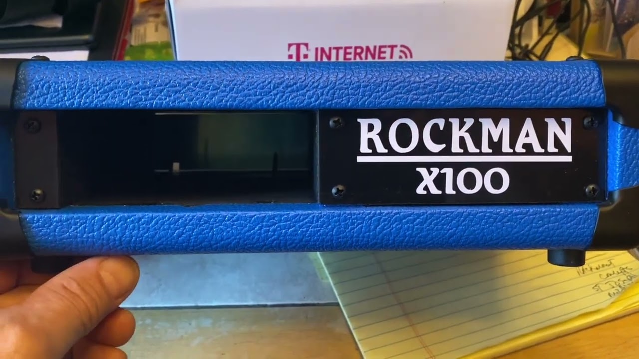RMC X100 Rockman enclosure- a Perfect way to protect your authentic Tom Scholz Rockman headphone amp