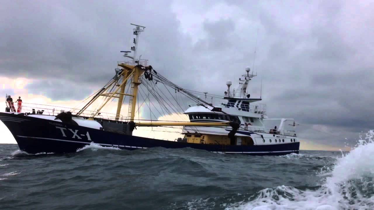 Tx1 op volle zee