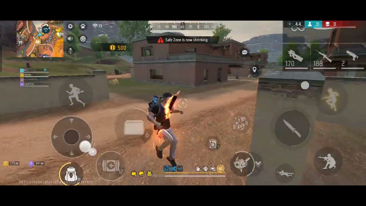 ,​❤️‍🔥🧠4in​1 videos.​Full​gameplay.​ #freefire 