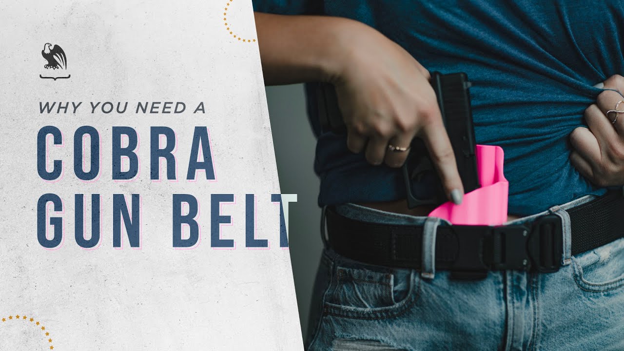 Here's why you need a Cobra Gun Belt