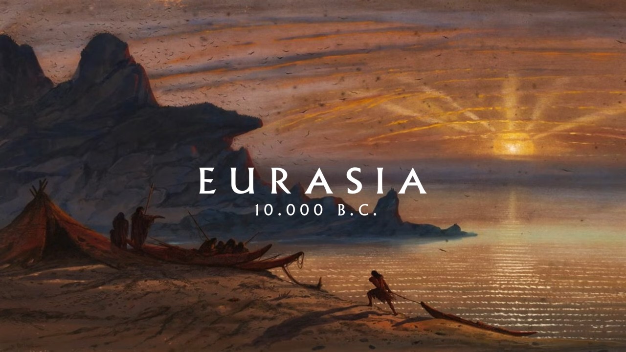 Евразия, 10 000 г. до н. э.