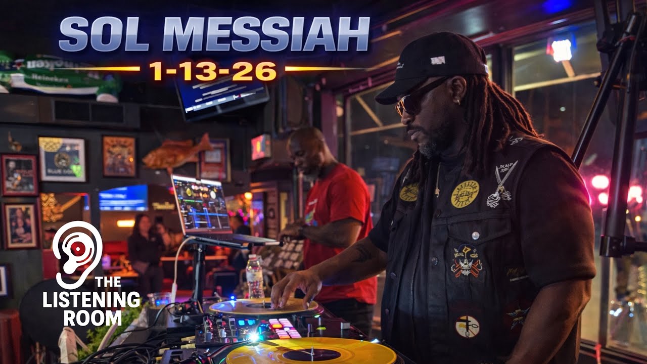 Sol Messiah Steps Back Behind the Turntables at The Listening Room
