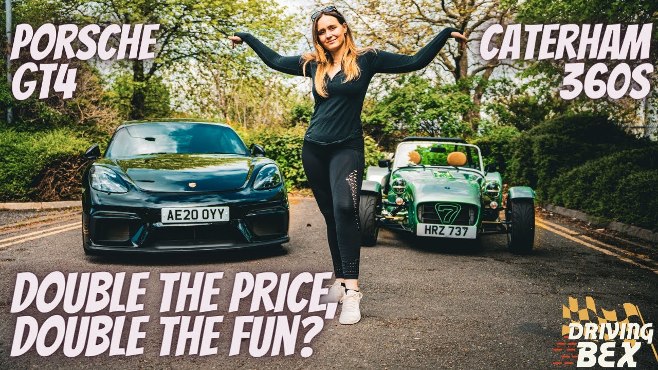 Is Double The Price, Double The Fun? | Caterham 360S SV V Porsche 718 Cayman GT4