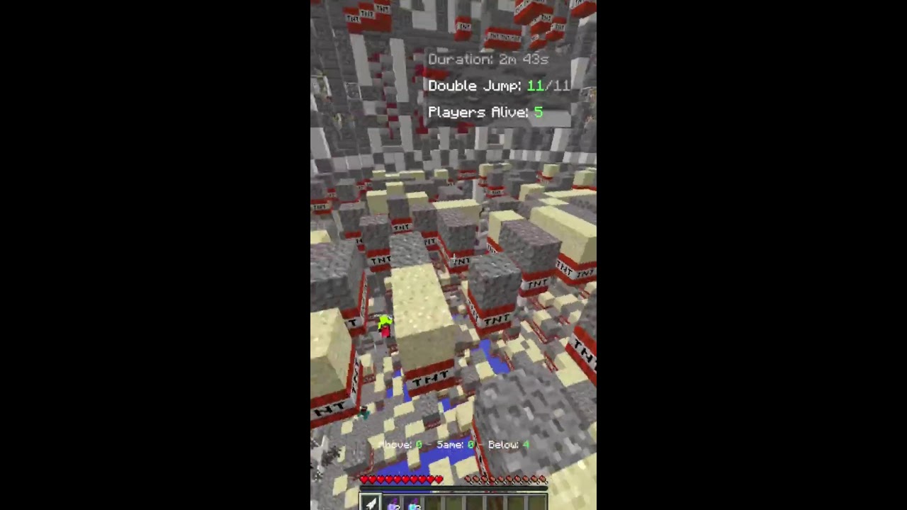Minecraft tntrun