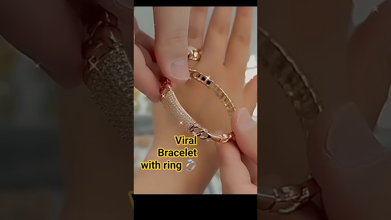 Beautiful modern jewellery#bracelet  #gold #jewelry #beautiful
