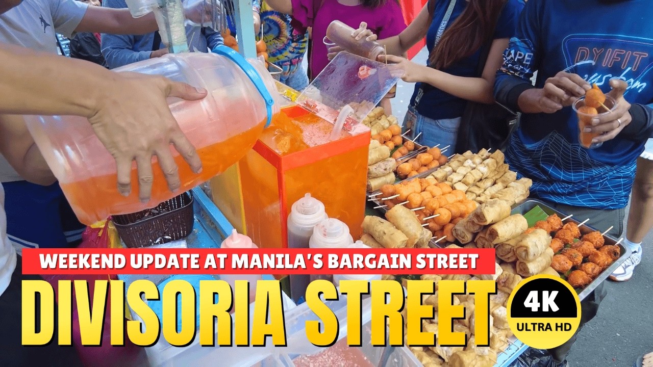 [4K] DIVISORIA STREET TOUR – Weekend Update at Manila’s Bargain Street (March 2026)