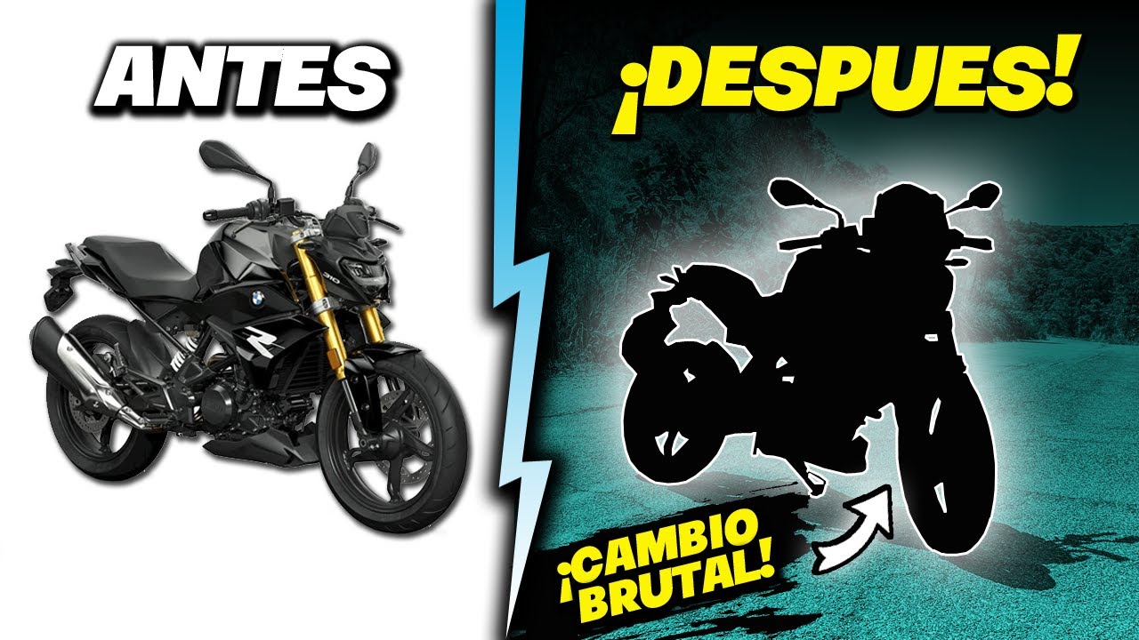 ¡Mi BMW 310R ya NO es la MISMA! Le HICE estas MODIFICACIONES BRUTALES 😍! | ALXS en MOTO