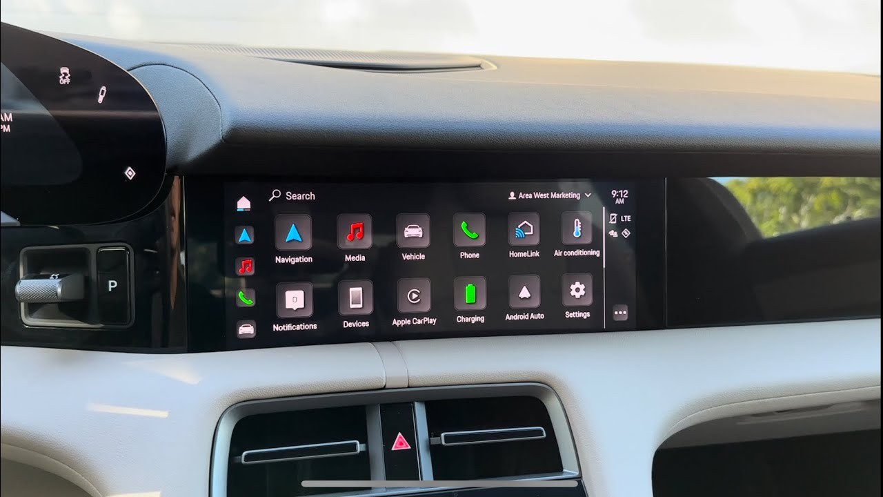 Обновления программного обеспечения Taycan 2023 — кластер 37 (цветная графика главного экрана)