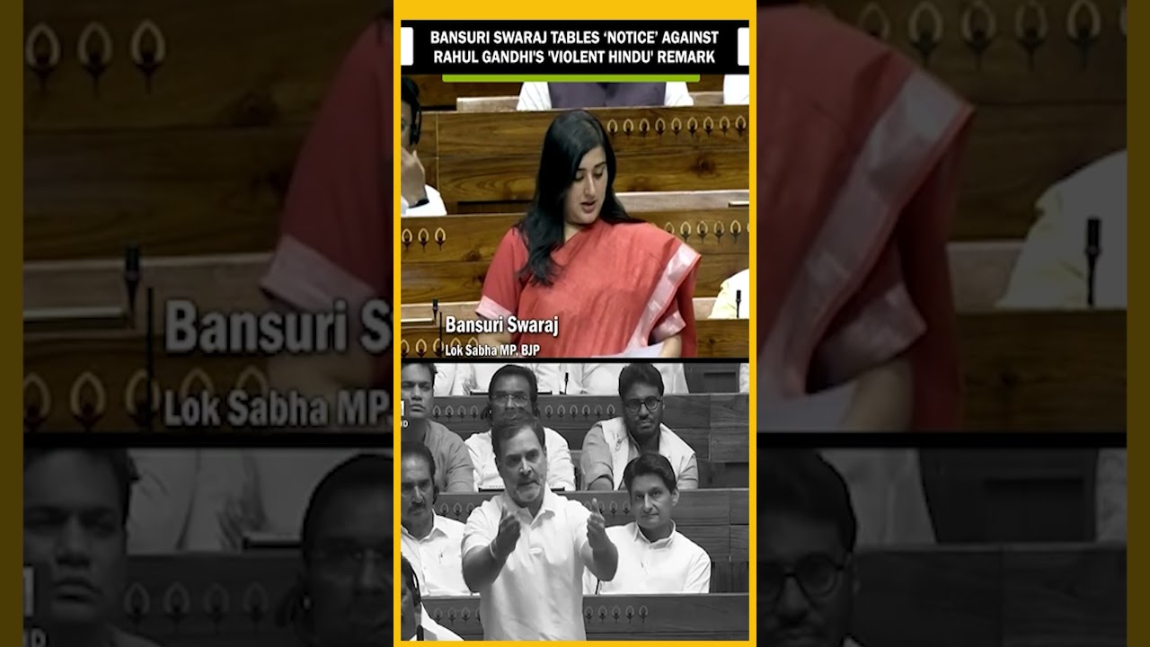 #infocus | BJP MP Bansuri Swaraj' Take on Rahul Gandhi's Hindu Remarks | Ritam English