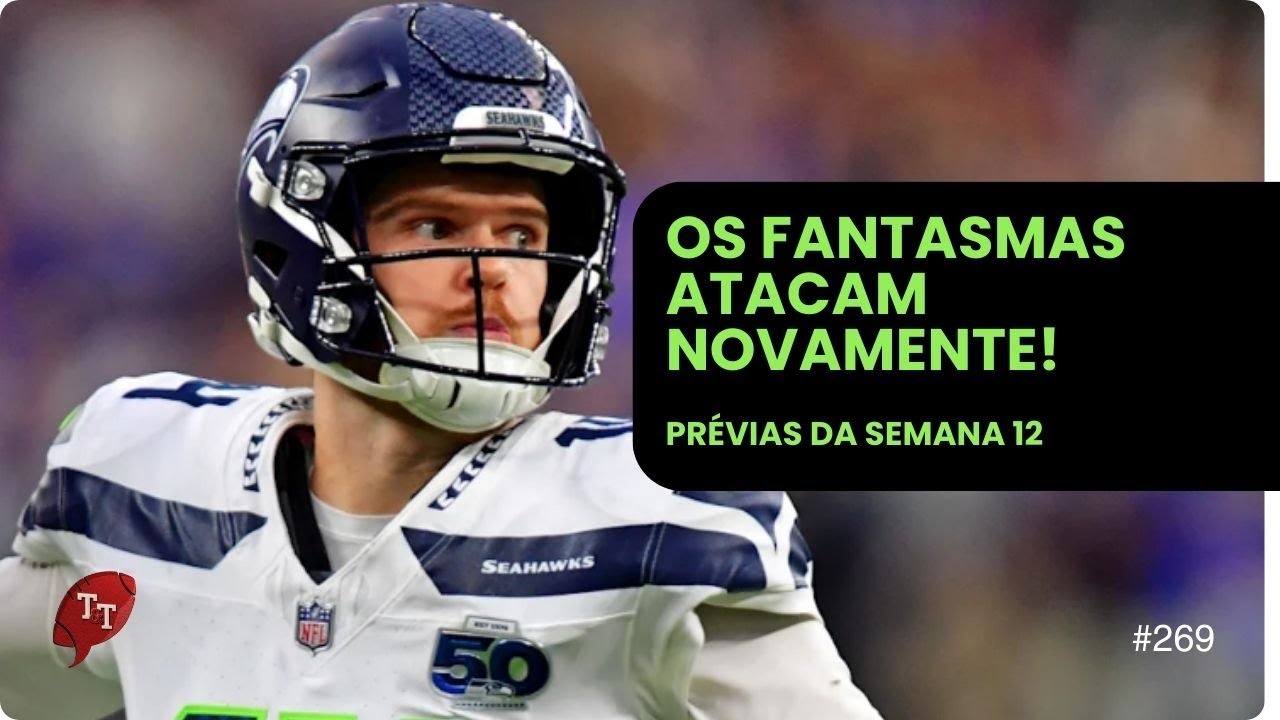 NFL#269: Os fantasmas atacam novamente! #Broncos  e #Rams mandam no Oeste!