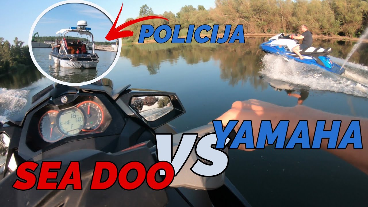 TRKE NA VODI !! *Yamaha vs SeaDoo*