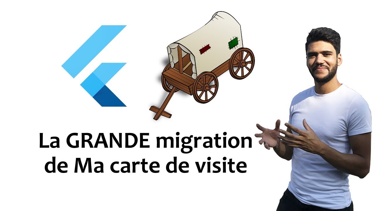 Ma carte de visite V3 avec Flutter 3.3.4