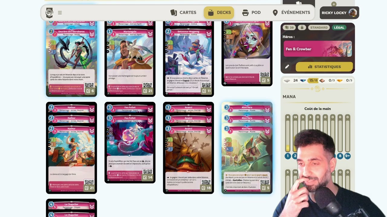 Fen découverte et build - Altered TCG