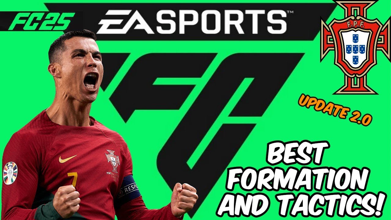 🤓UPDATE 2.0 EA FC 25 - 🔥BEST🔥 🇵🇹PORTUGAL🇵🇹 Formation, Tactics and Instructions