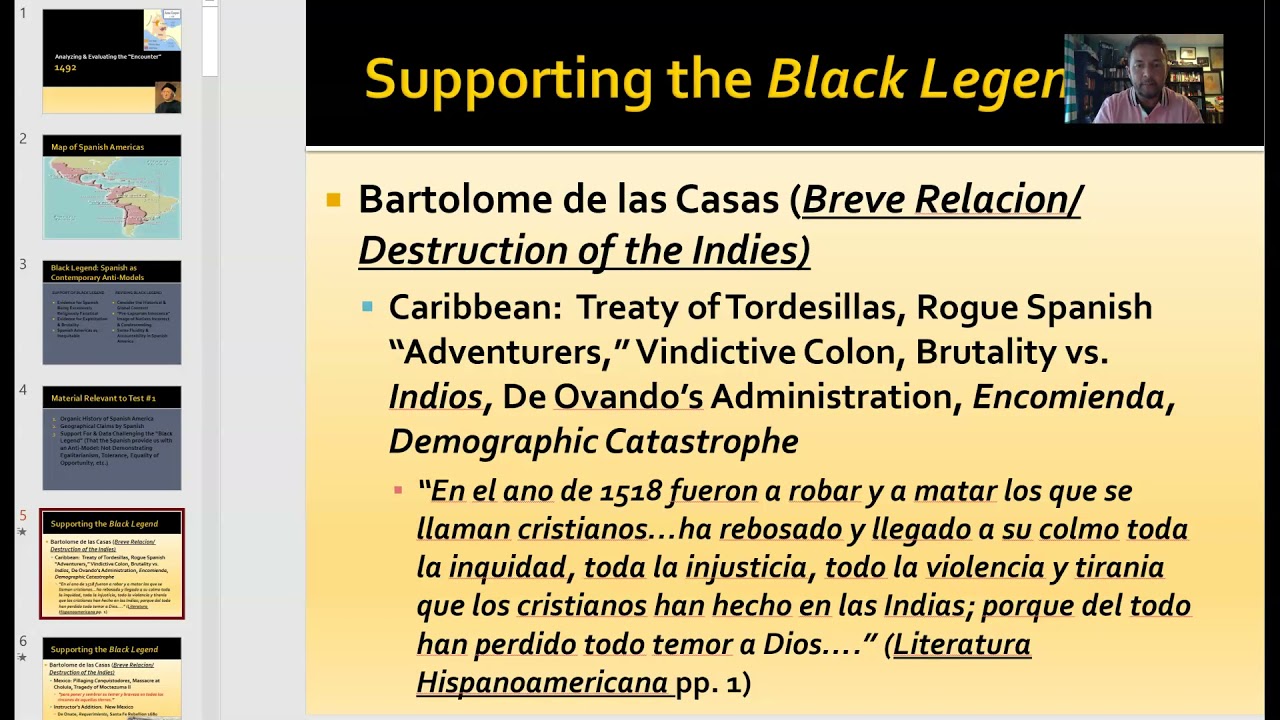 Delta S17A-Black Legend Spanish Colonization