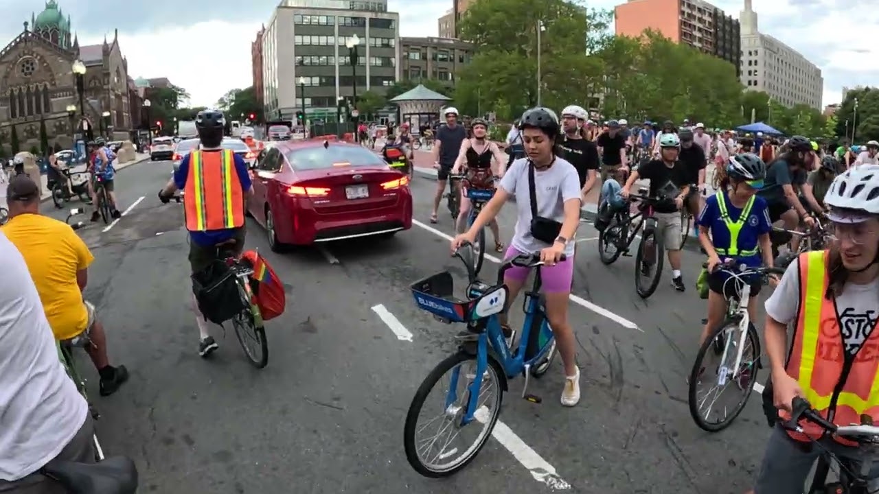 Critical Mass in Boston. #1