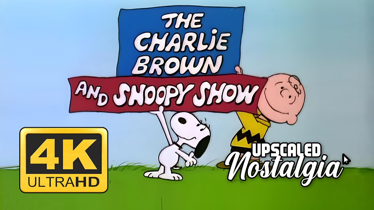 The Charlie Brown And Snoopy Show (1983) Opening & Closing Themes | Remastered 4K Ultra HD Upscale