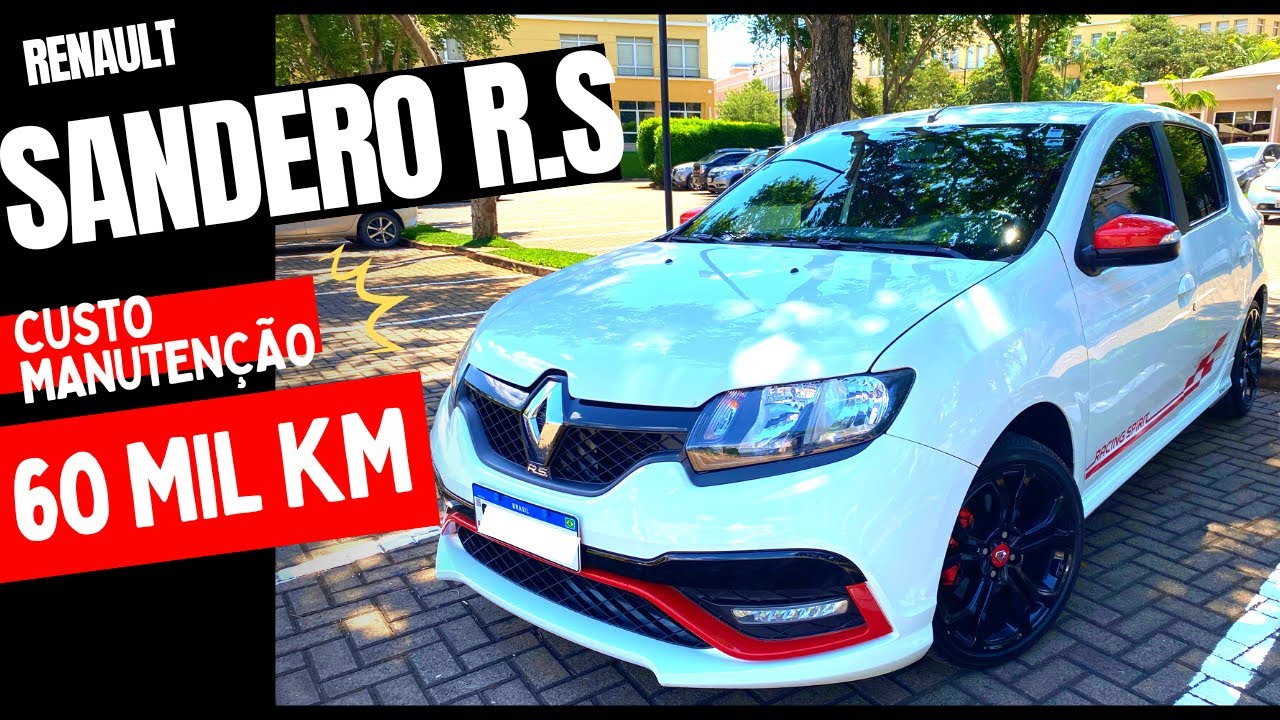 REVISÃO 60MIL KM RENAULT SANDERO R.S - QUANTO GASTA?
