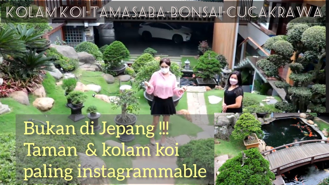Inspirasi design Kolam KOI dan Tamannya THE BEST ... SULTAN BENERAN !!!