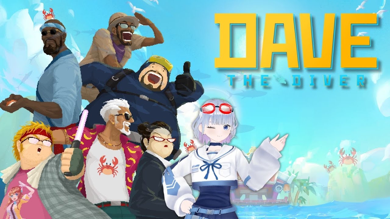 Dave the Diver #3 | 魚人族の村の秘密を探す🧜‍♂️🌊