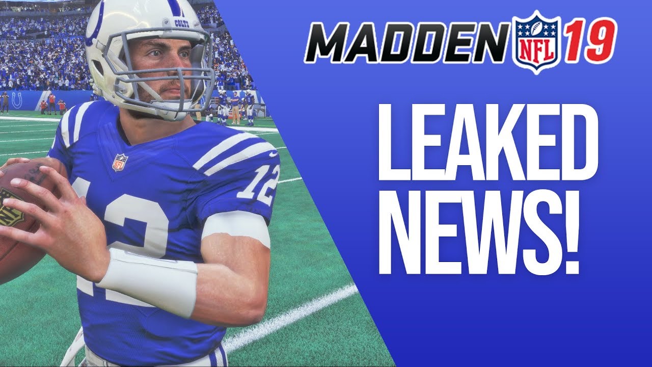 Madden 19 Leaked News! + What To Expect From EA Play