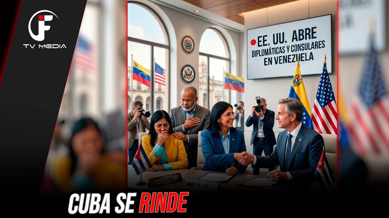 🔴EE. UU. ABRE RELACIONES DIPLOMÁTICAS Y CONSULARES EN VENEZUELA / CUBA SE RINDE