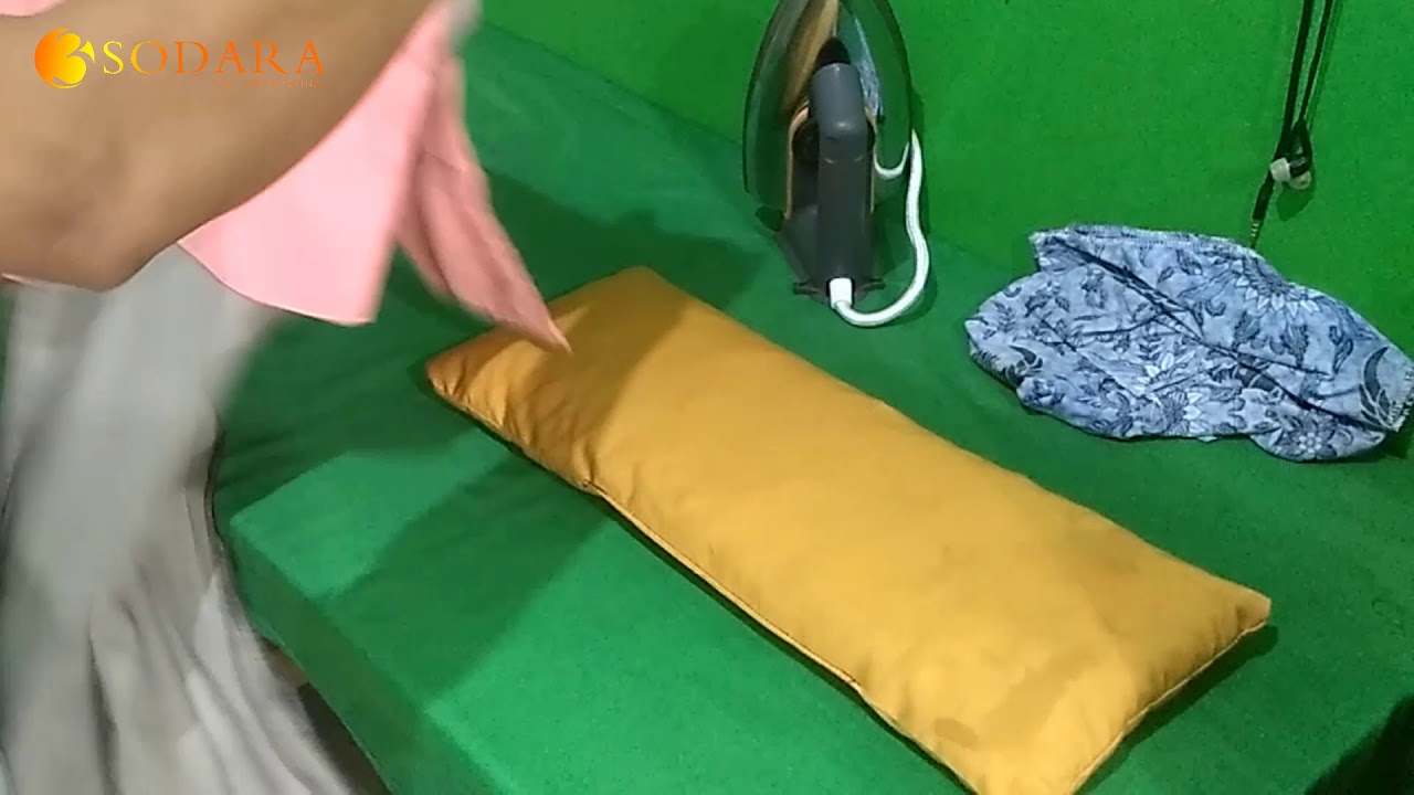 Tutorial Menyeterika Celana Yang Baru Selesai di Jahit