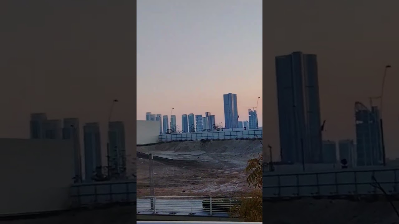 sunset @ reem island abu dhabi