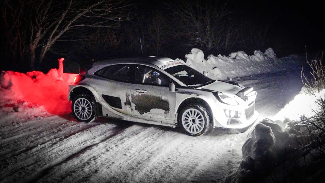 Test Rallye Monte Carlo 2025 | Josh McErlean & Eoin Treacy | Ford Puma Rally1