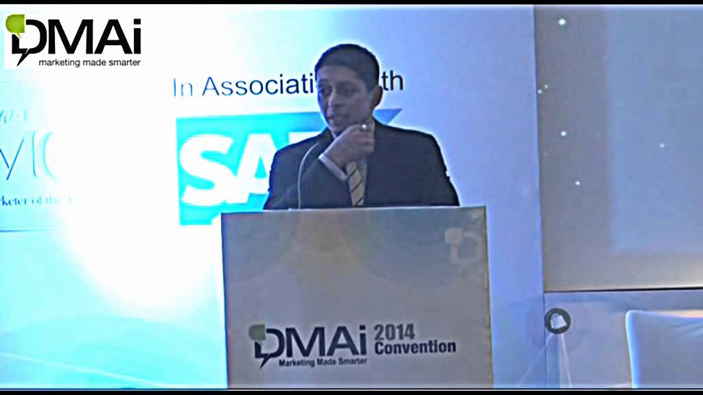 Rajesh Kumar, CMO, SAP India - Opening Address, DMAi 2014 Convention